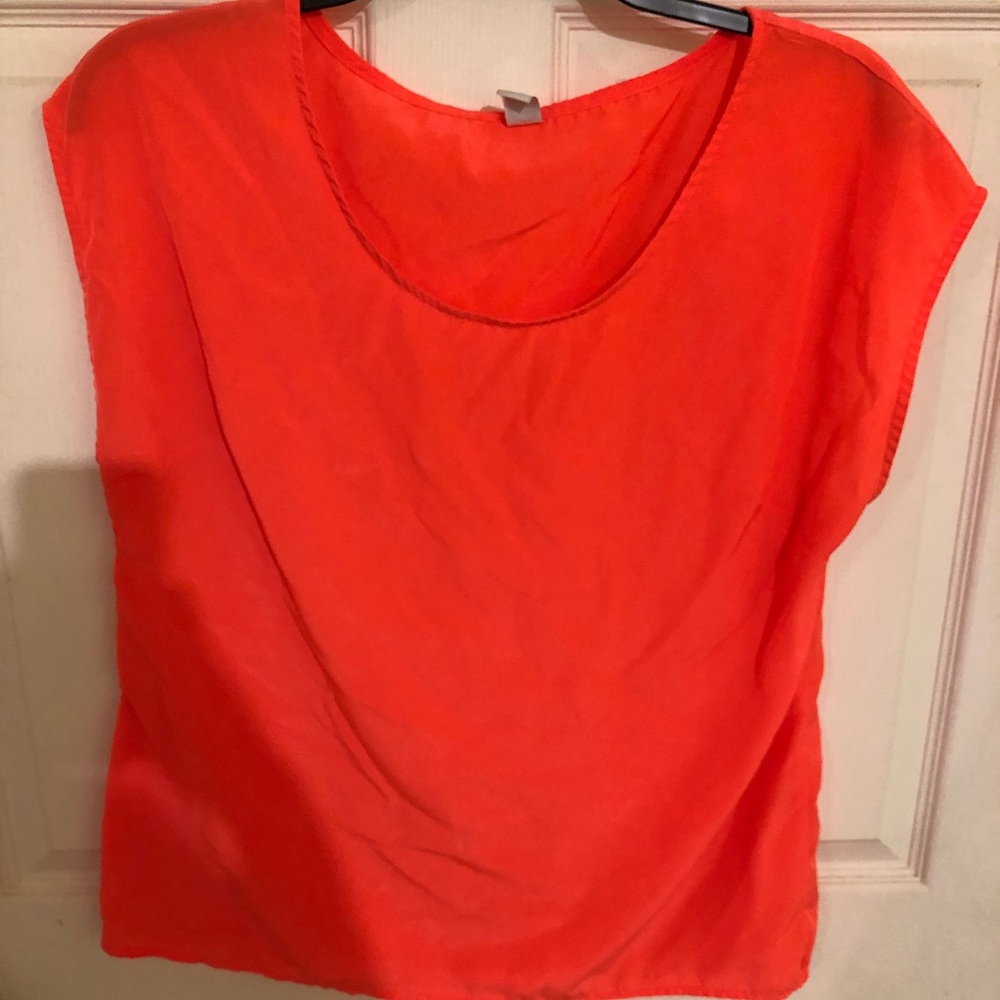 3/$15 Old navy Orange blouse
